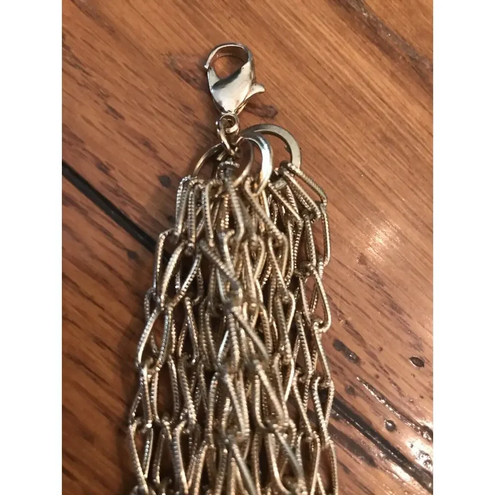 Multi-Strand Gold-Tone Link Adjustable 6'-7 1/2